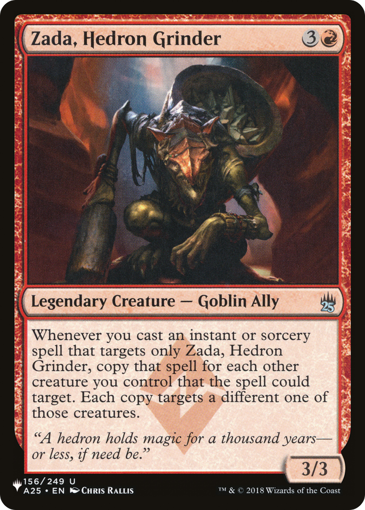 Zada, Hedron Grinder [The List Reprints] | Boutique FDB TCG