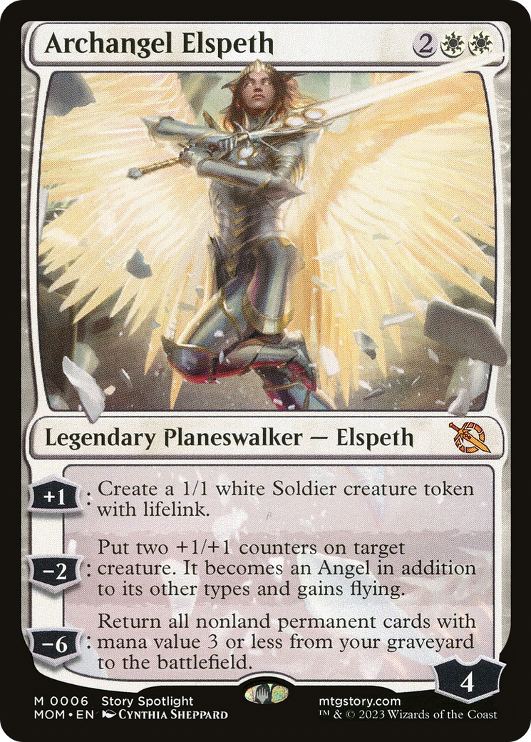 Archangel Elspeth [March of the Machine] | Boutique FDB TCG