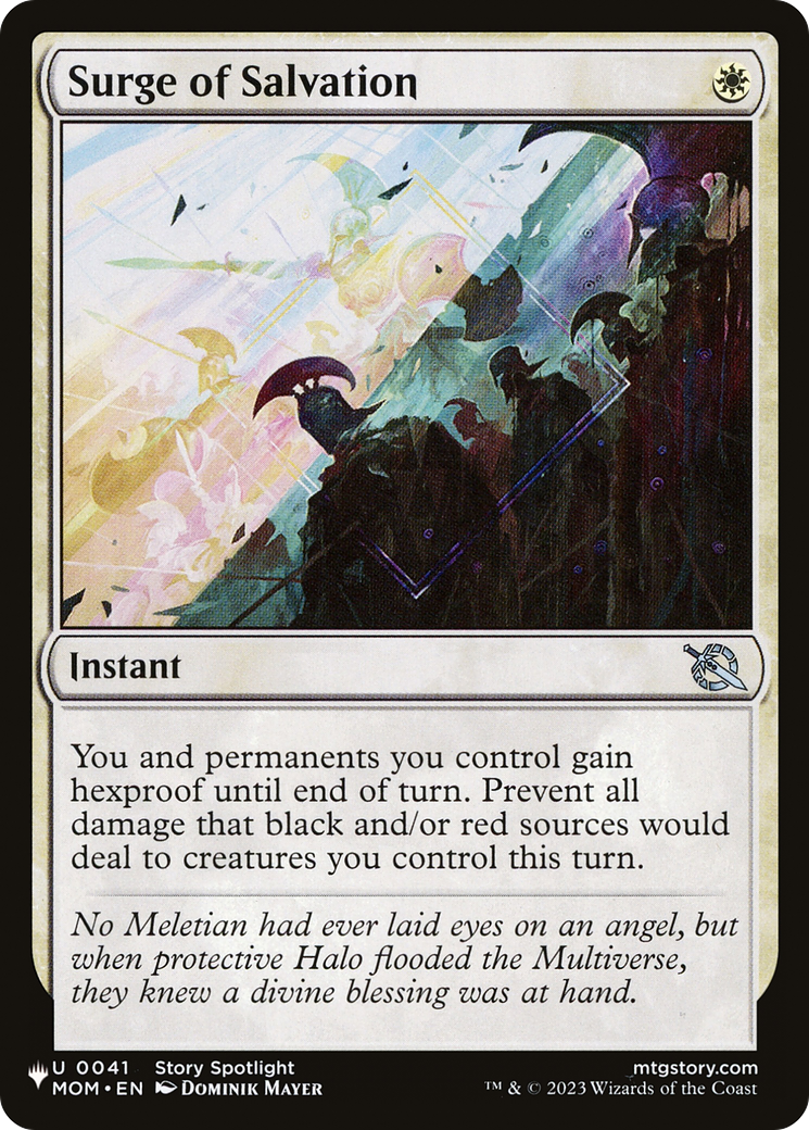 Surge of Salvation [The List] | Boutique FDB TCG