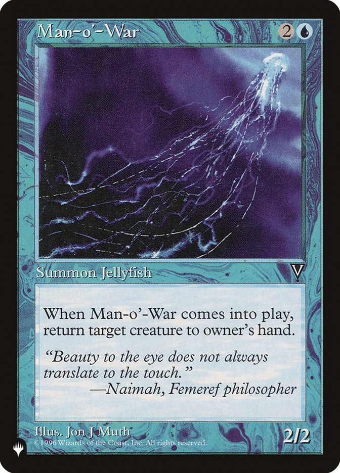 Man-o'-War [The List] | Boutique FDB TCG