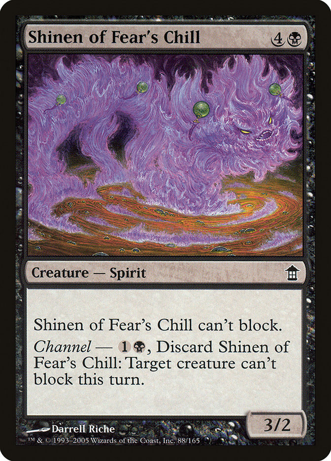 Shinen of Fear's Chill [Saviors of Kamigawa] | Boutique FDB TCG