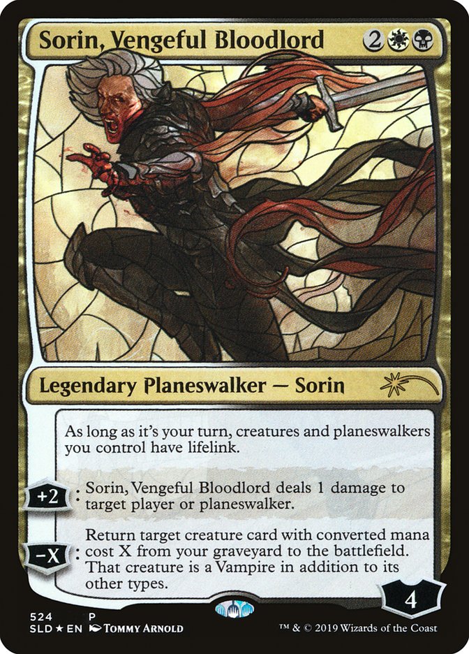 Sorin, Vengeful Bloodlord (Stained Glass) [Secret Lair Drop Promos] | Boutique FDB TCG