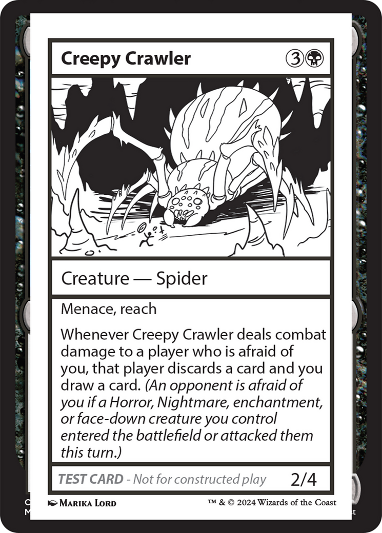 Creepy Crawler [Mystery Booster 2 Playtest Cards] | Boutique FDB TCG