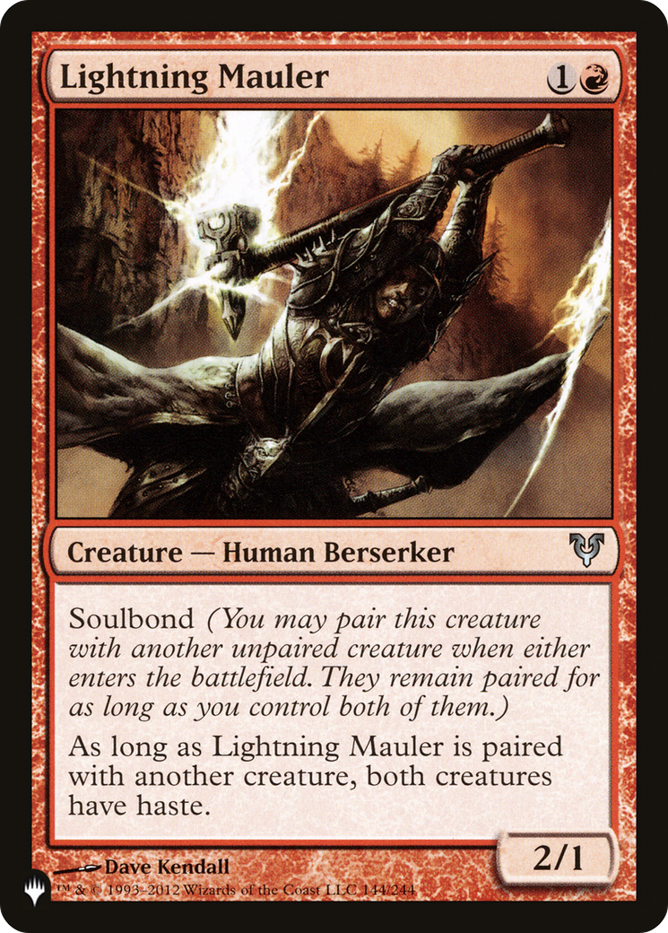 Lightning Mauler [The List Reprints] | Boutique FDB TCG