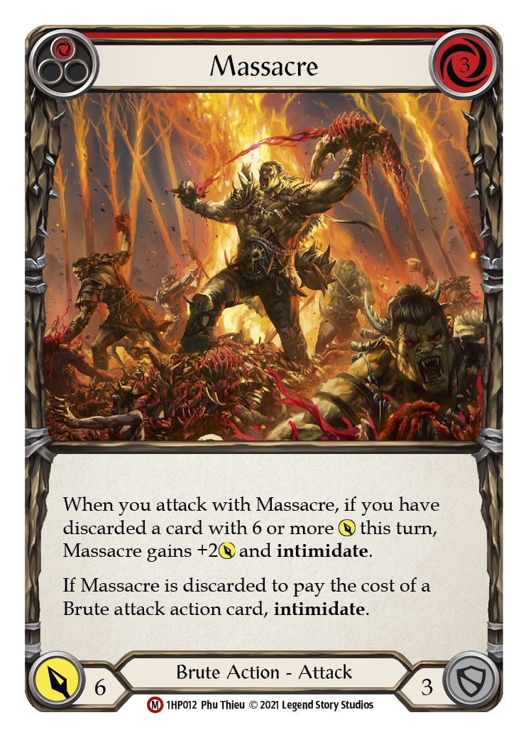 Massacre [1HP012] (History Pack 1) | Boutique FDB TCG