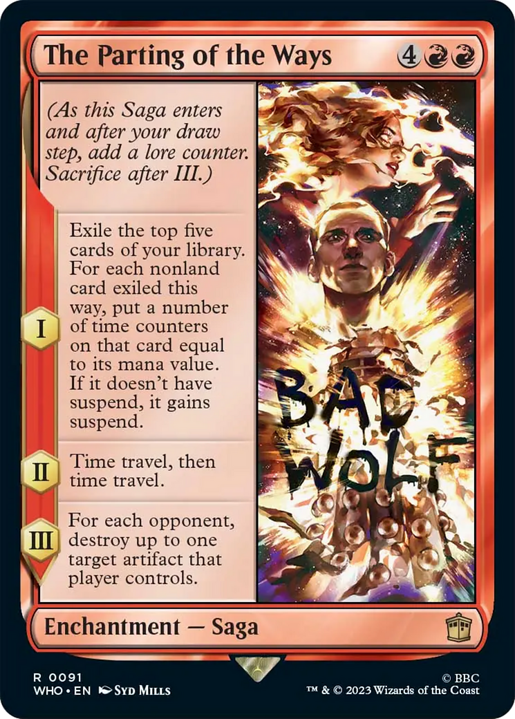 The Parting of the Ways [Doctor Who] | Boutique FDB TCG