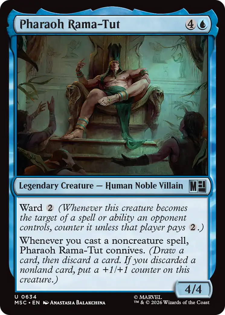 Pharaoh Rama-Tut [Marvel Super Heroes Commander] | Boutique FDB TCG