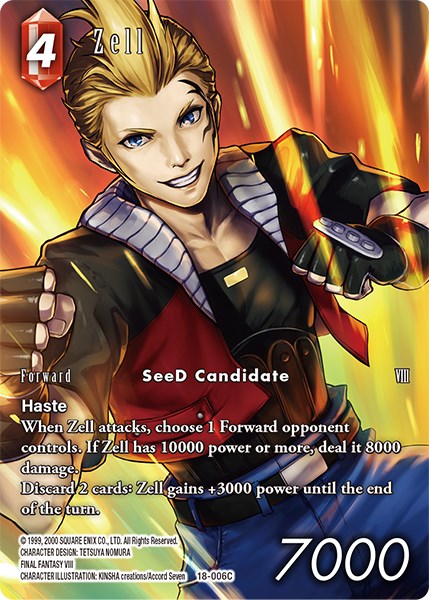 Zell (Full Art) [Resurgence of Power] | Boutique FDB TCG