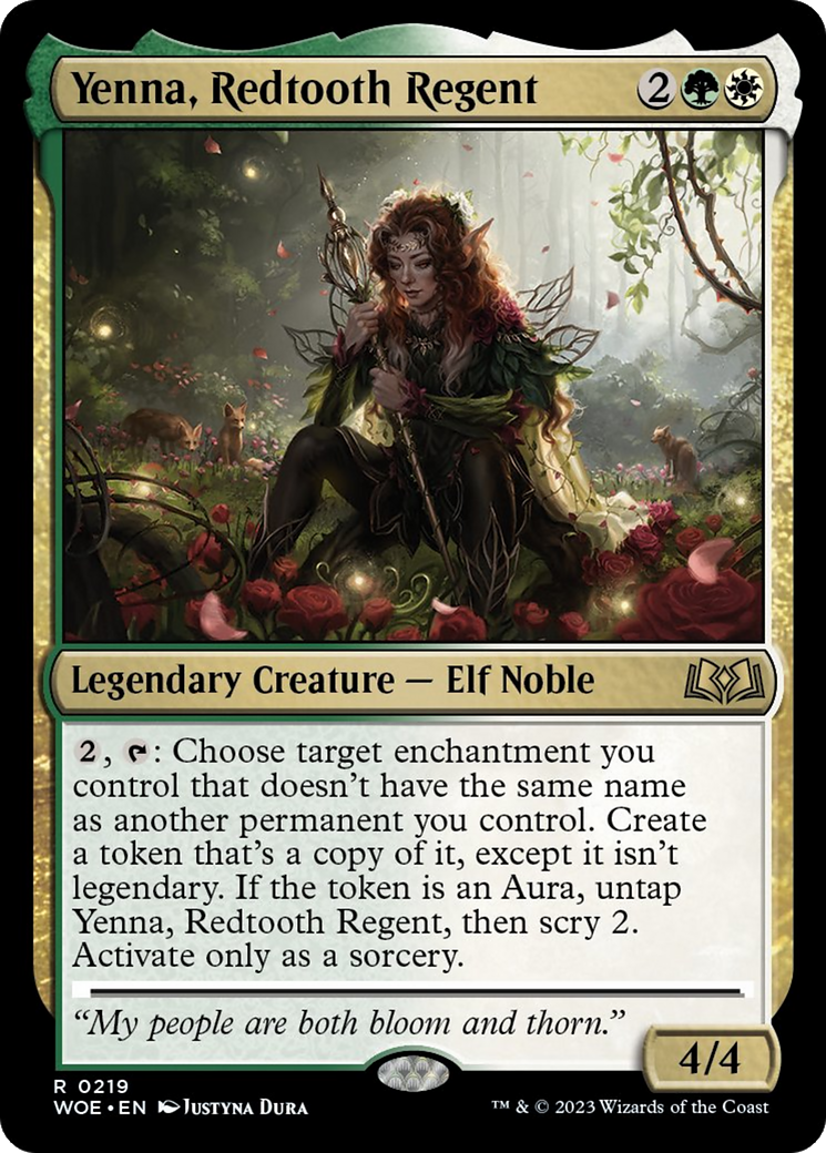 Yenna, Redtooth Regent [Wilds of Eldraine] | Boutique FDB TCG