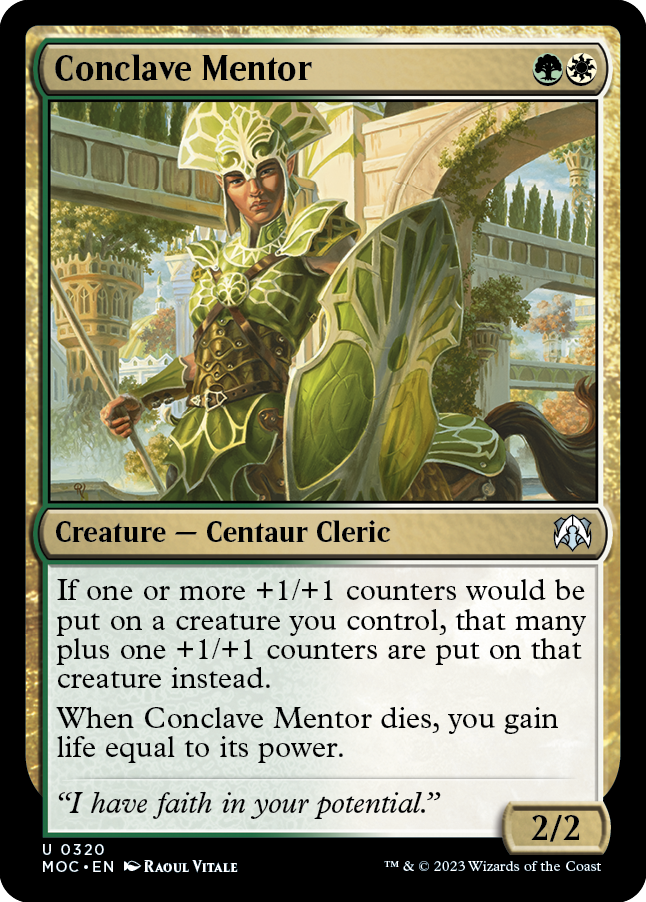 Conclave Mentor [March of the Machine Commander] | Boutique FDB TCG