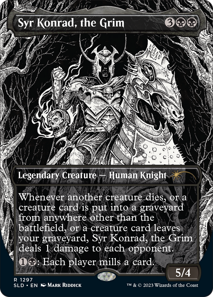Syr Konrad, the Grim [Secret Lair Drop Series] | Boutique FDB TCG