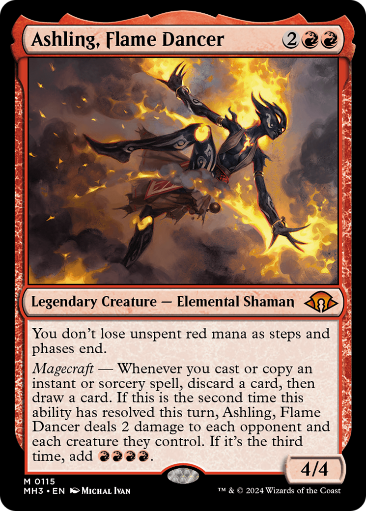 Ashling, Flame Dancer [Modern Horizons 3] | Boutique FDB TCG