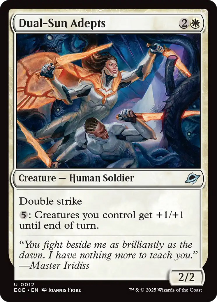 Dual-Sun Adepts [Edge of Eternities] | Boutique FDB TCG