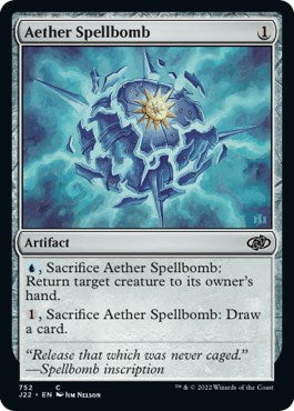 Aether Spellbomb [Jumpstart 2022] | Boutique FDB TCG