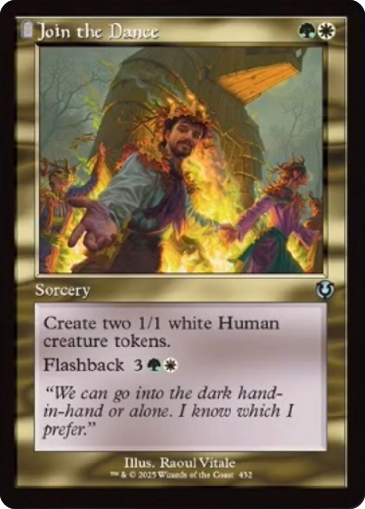 Join the Dance (Retro Frame) [Innistrad Remastered] | Boutique FDB TCG