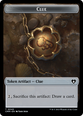 Clue // Construct (0041) Double-Sided Token [Commander Masters Tokens] | Boutique FDB TCG