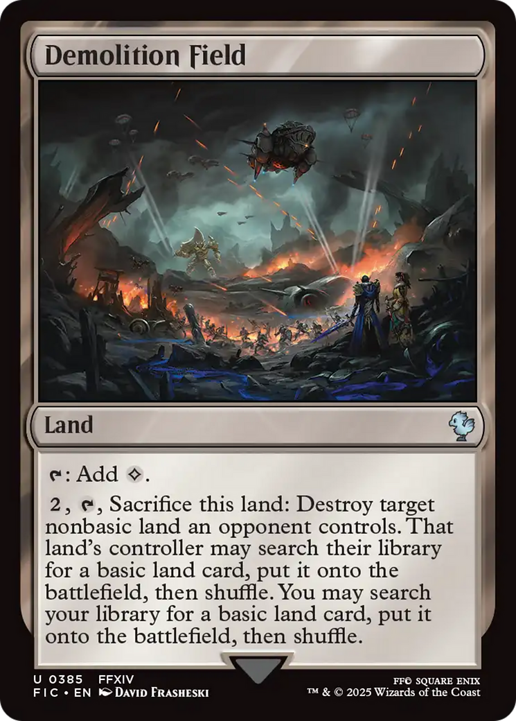 Demolition Field [FINAL FANTASY Commander] | Boutique FDB TCG