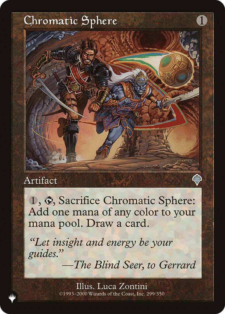 Chromatic Sphere [The List] | Boutique FDB TCG