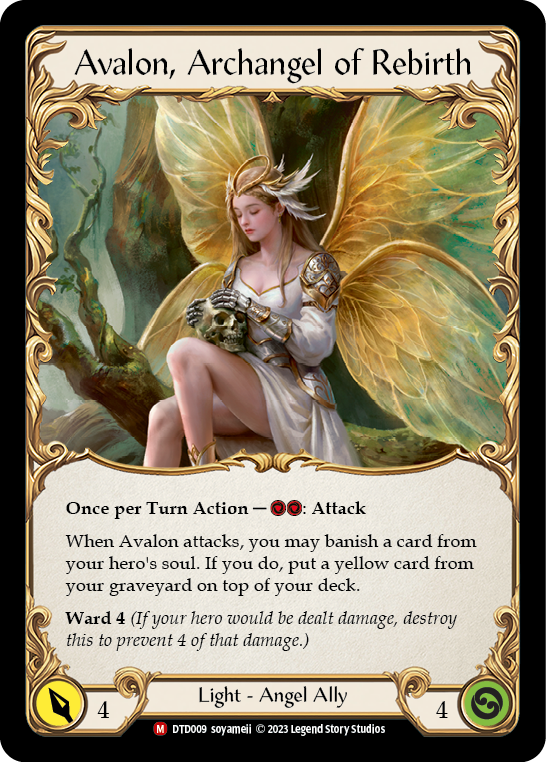 Figment of Rebirth // Avalon, Archangel of Rebirth [DTD009] (Dusk Till Dawn) | Boutique FDB TCG