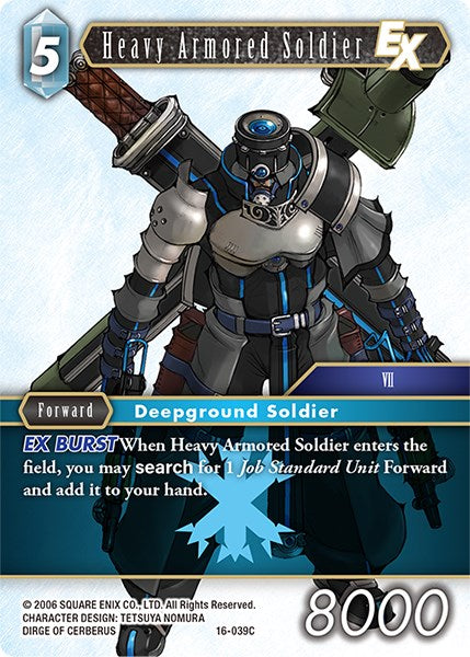 Heavy Armored Soldier EX [Emissaries of Light] | Boutique FDB TCG