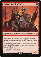 Slobad, Goblin Tinkerer [The List] | Boutique FDB TCG