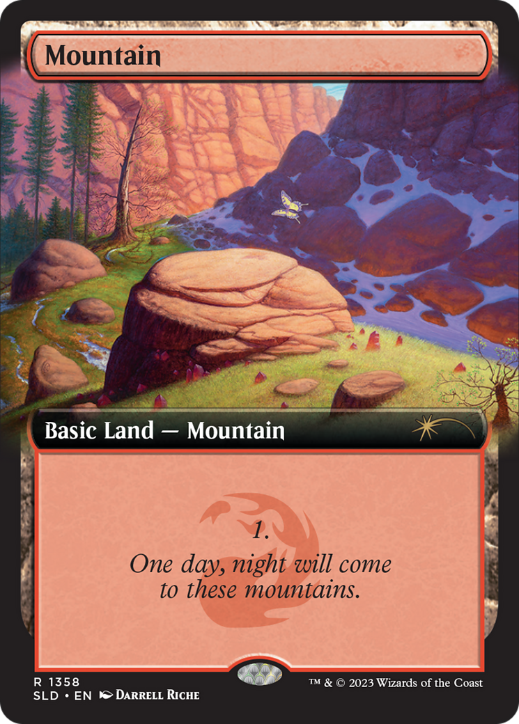 Mountain (1358) [Secret Lair Drop Series] | Boutique FDB TCG