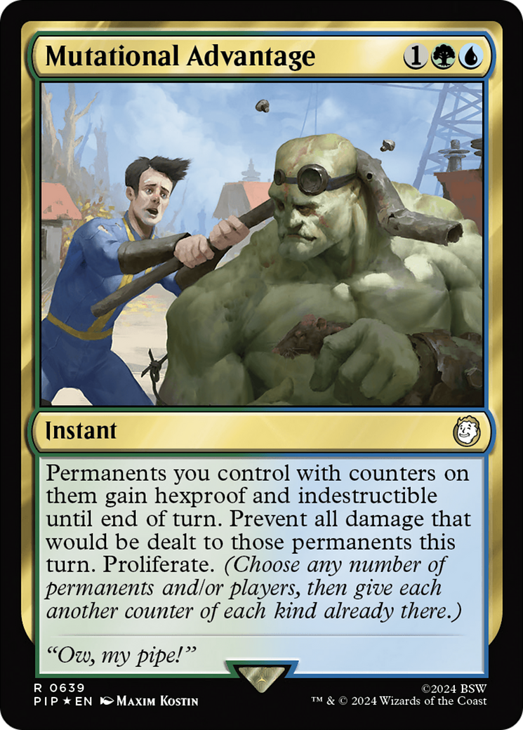 Mutational Advantage (Surge Foil) [Fallout] | Boutique FDB TCG