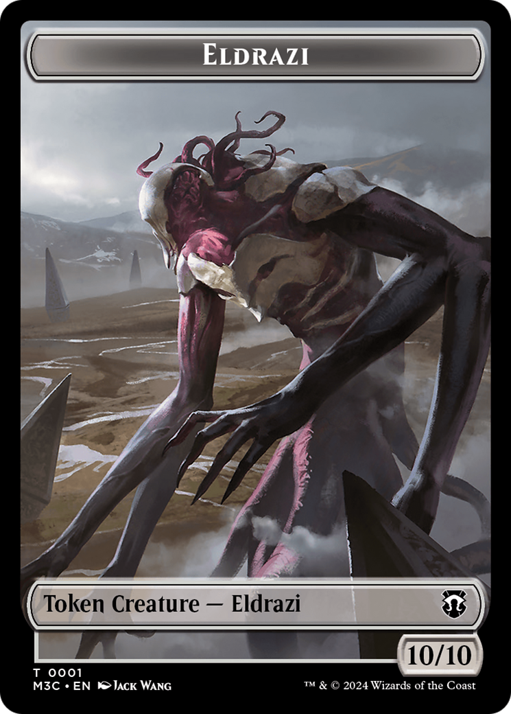 Eldrazi // Spirit Double-Sided Token [Modern Horizons 3 Commander Tokens] | Boutique FDB TCG
