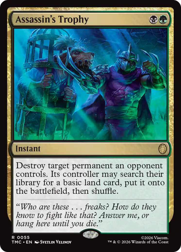 Assassin's Trophy [Teenage Mutant Ninja Turtles Commander] | Boutique FDB TCG