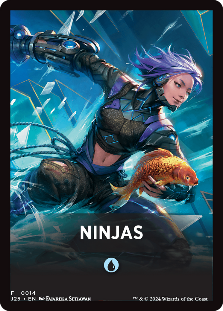 Ninjas Theme Card [Foundations Jumpstart Front Cards] | Boutique FDB TCG