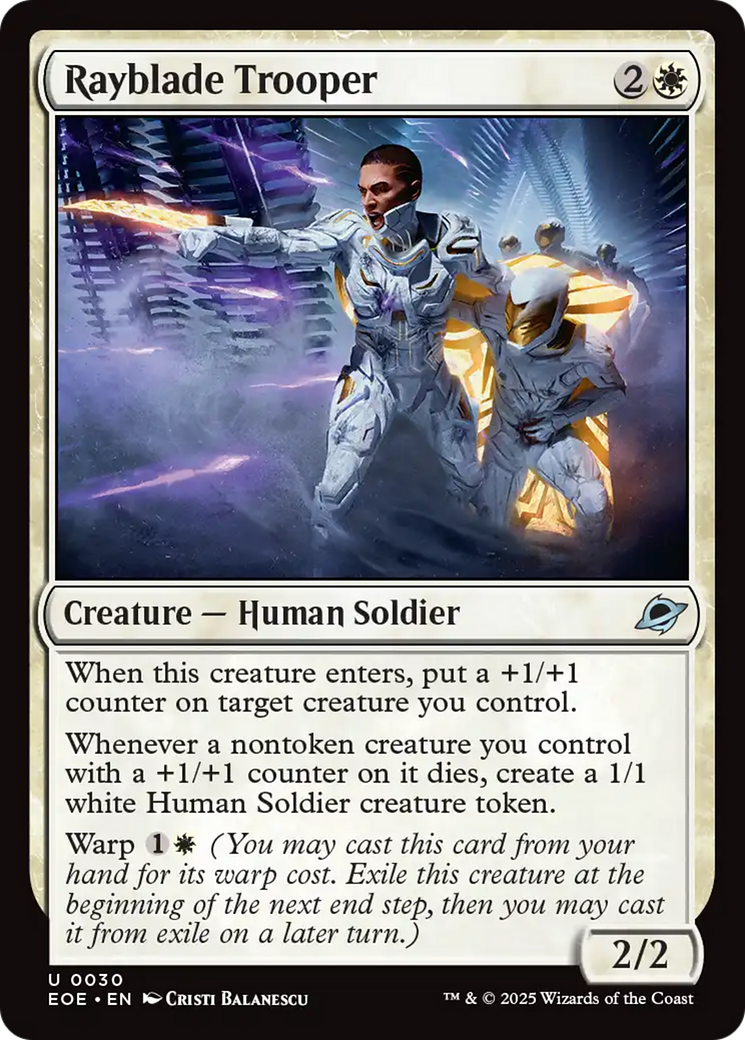 Rayblade Trooper [Edge of Eternities] | Boutique FDB TCG