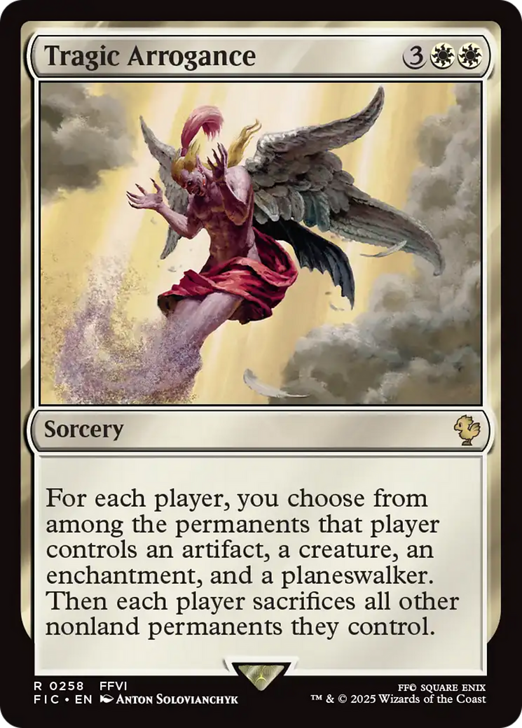 Tragic Arrogance [FINAL FANTASY Commander] | Boutique FDB TCG