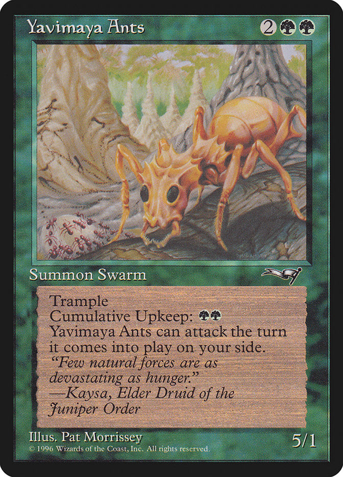 Yavimaya Ants [Alliances] | Boutique FDB TCG
