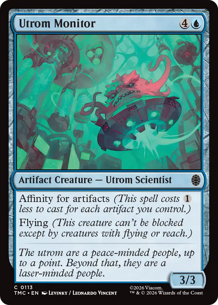 Utrom Monitor [Teenage Mutant Ninja Turtles Commander] | Boutique FDB TCG
