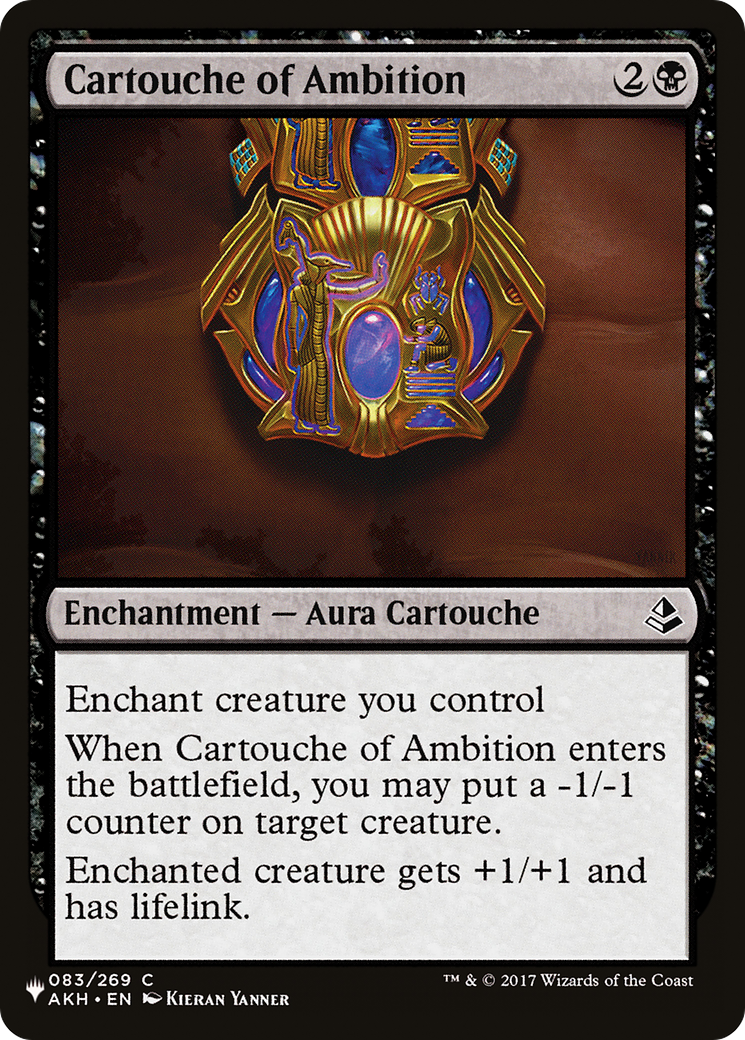 Cartouche of Ambition [The List] | Boutique FDB TCG