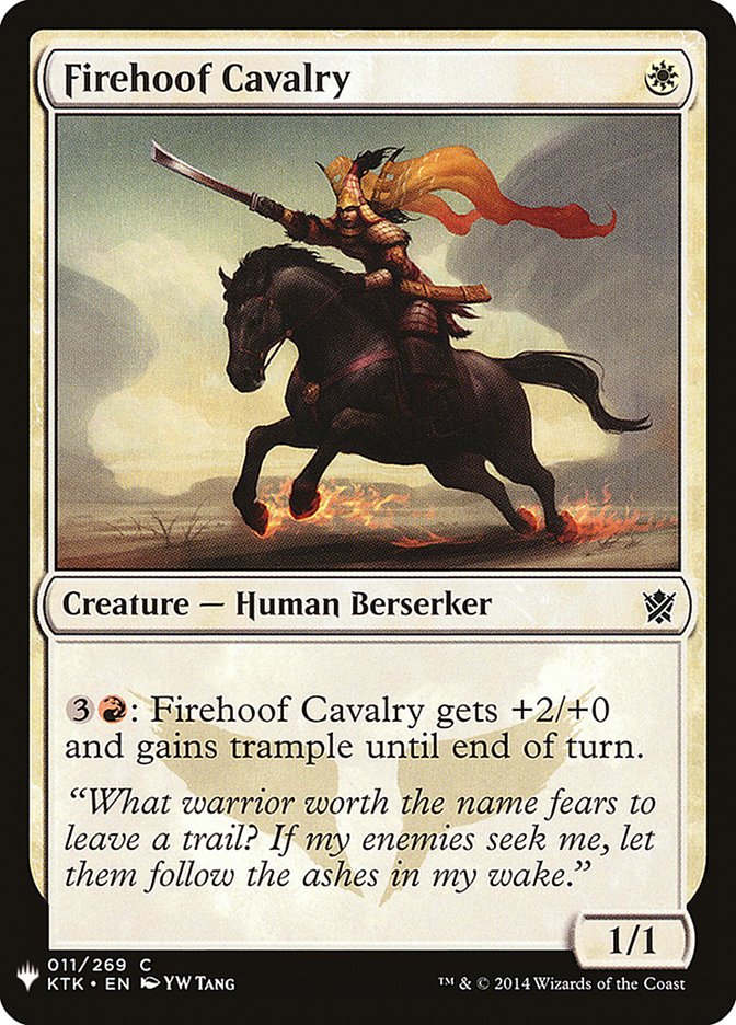 Firehoof Cavalry [Mystery Booster] | Boutique FDB TCG