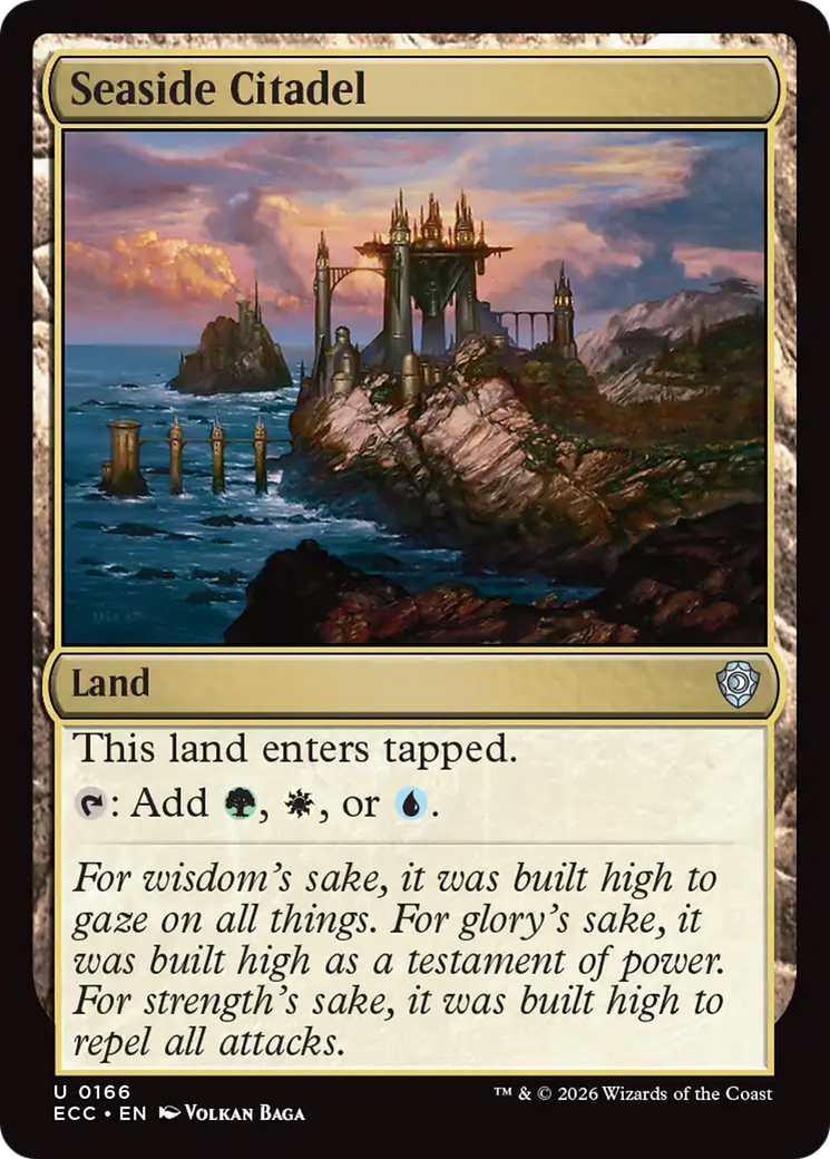 Seaside Citadel [Lorwyn Eclipsed Commander] | Boutique FDB TCG