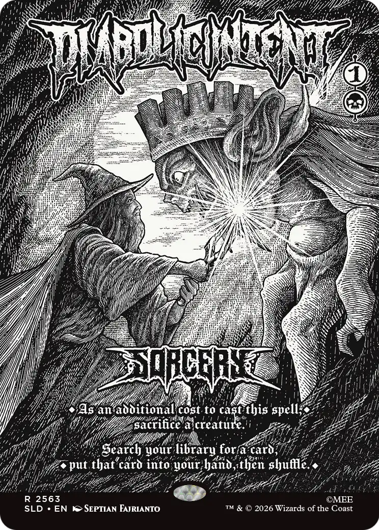 Diabolic Intent [Secret Lair Drop Series] | Boutique FDB TCG