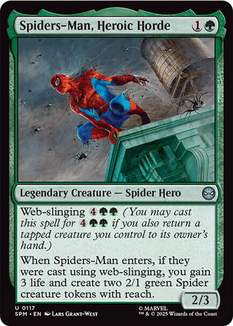Spiders-Man, Heroic Horde [Marvel's Spider-Man] | Boutique FDB TCG