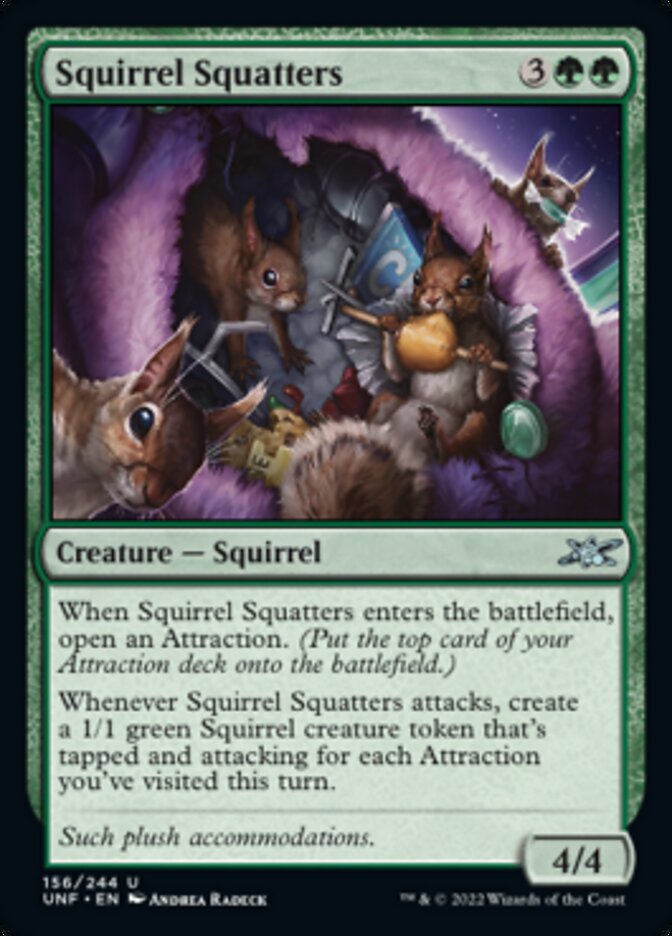 Squirrel Squatters [Unfinity] | Boutique FDB TCG