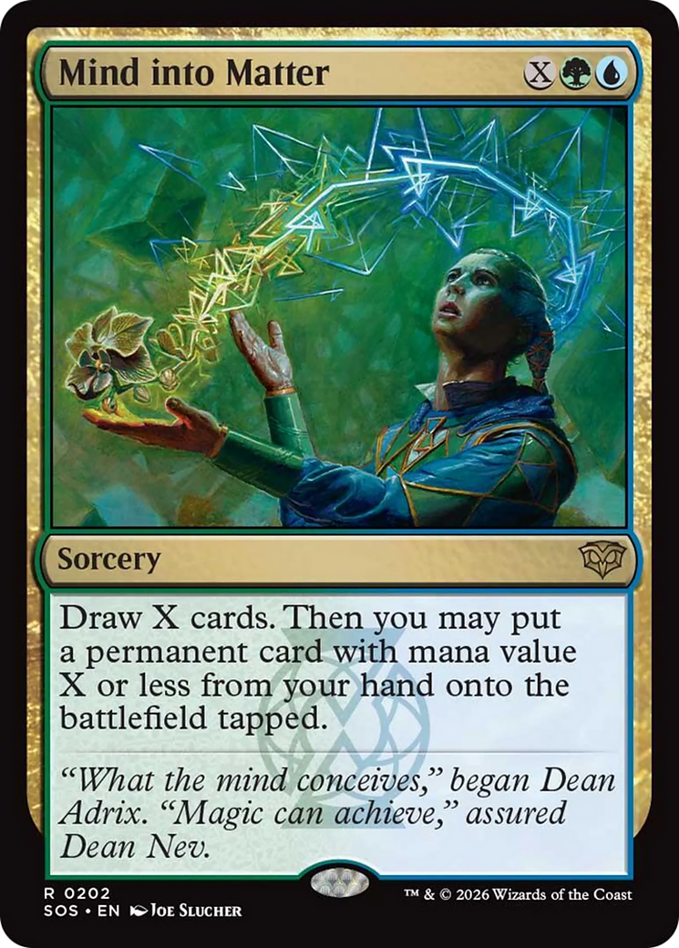 Mind into Matter [Secrets of Strixhaven] | Boutique FDB TCG