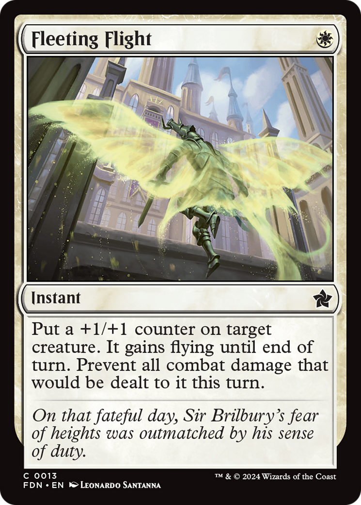 Fleeting Flight [Foundations] | Boutique FDB TCG