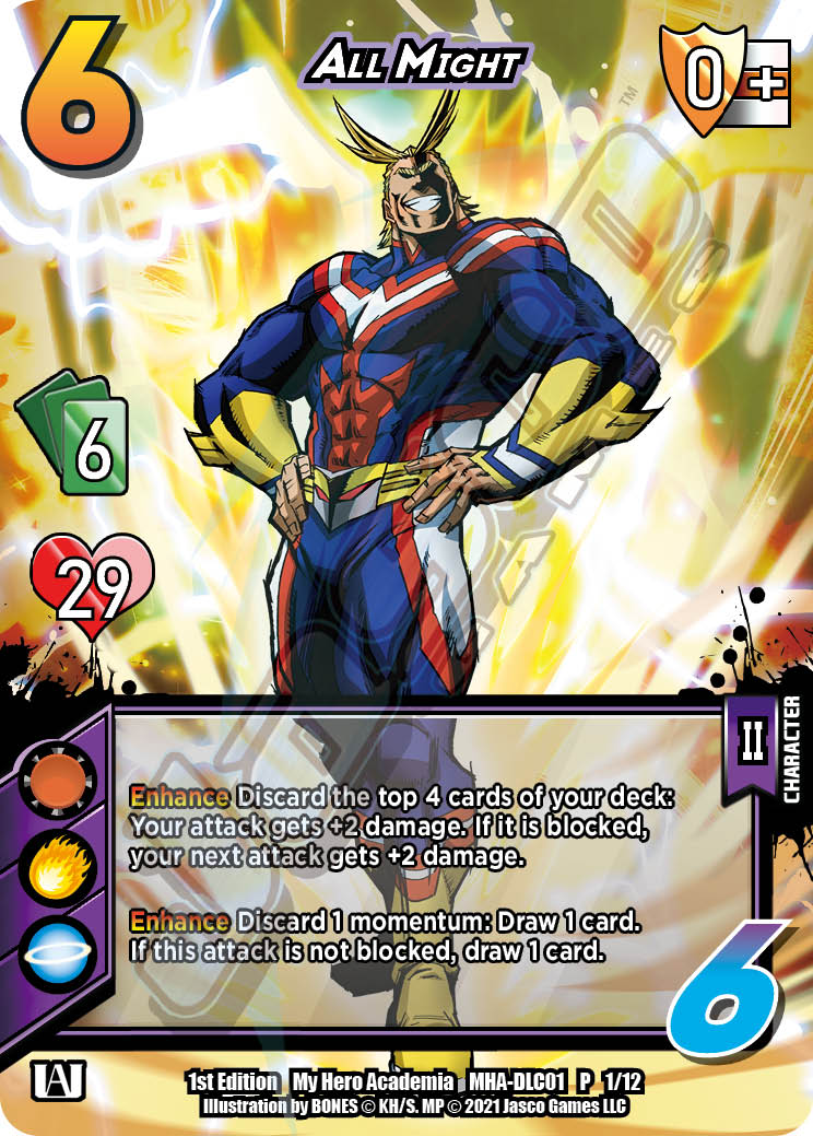 All Might [Series 1 Ultra Pack Unlimited] | Boutique FDB TCG