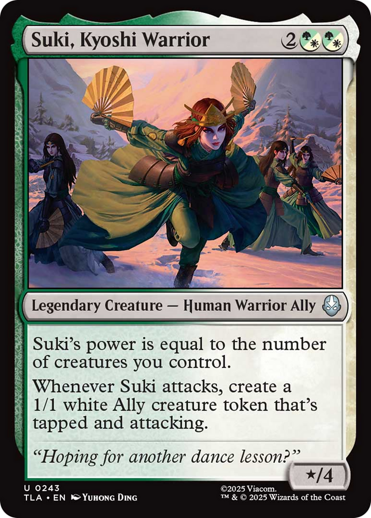 Suki, Kyoshi Warrior [Avatar: The Last Airbender] | Boutique FDB TCG