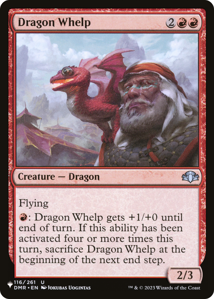 Dragon Whelp (DMR) [The List] | Boutique FDB TCG