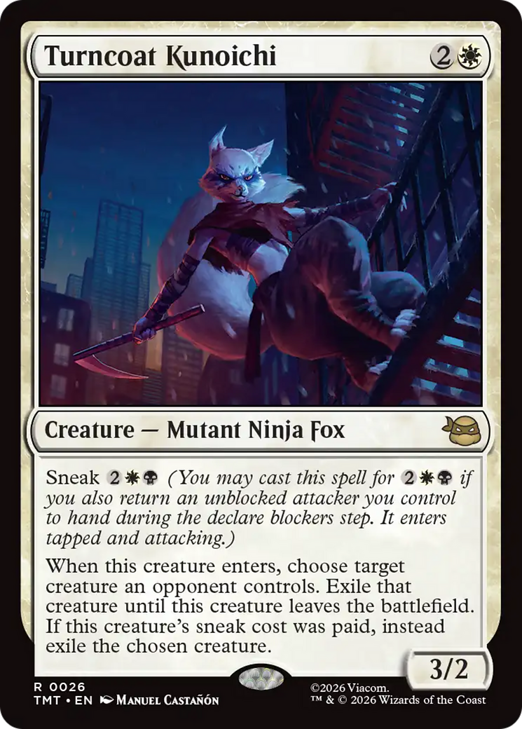 Turncoat Kunoichi [Teenage Mutant Ninja Turtles] | Boutique FDB TCG