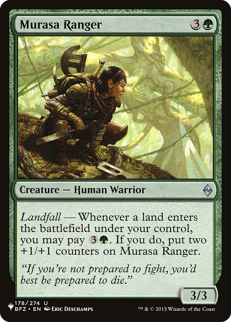 Murasa Ranger [The List] | Boutique FDB TCG