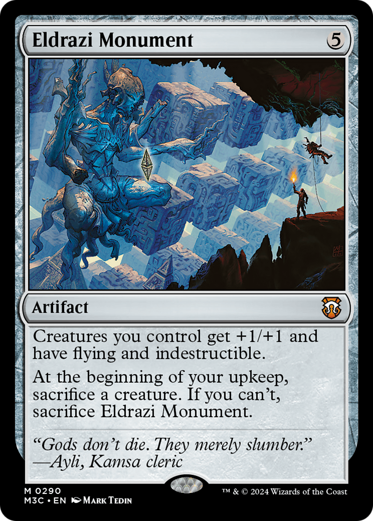 Eldrazi Monument (Ripple Foil) [Modern Horizons 3 Commander] | Boutique FDB TCG