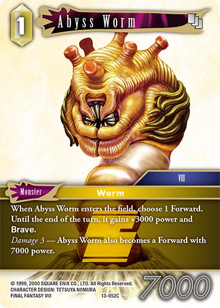 Abyss Worm [Opus XIII: Crystal Radiance] | Boutique FDB TCG