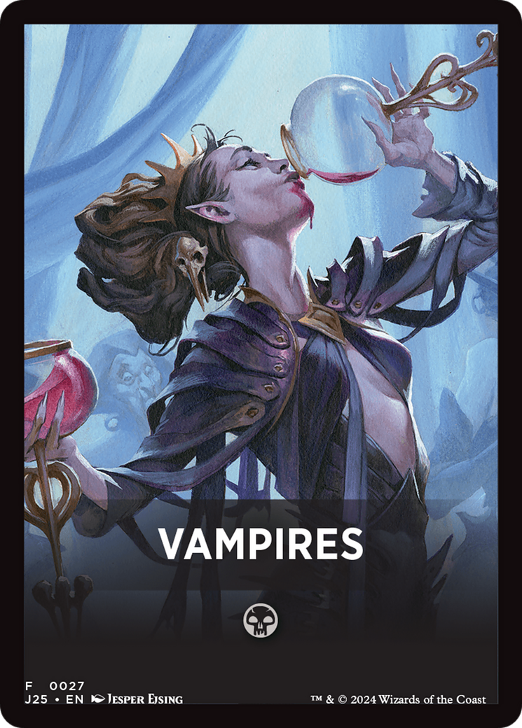 Vampires Theme Card [Foundations Jumpstart Front Cards] | Boutique FDB TCG